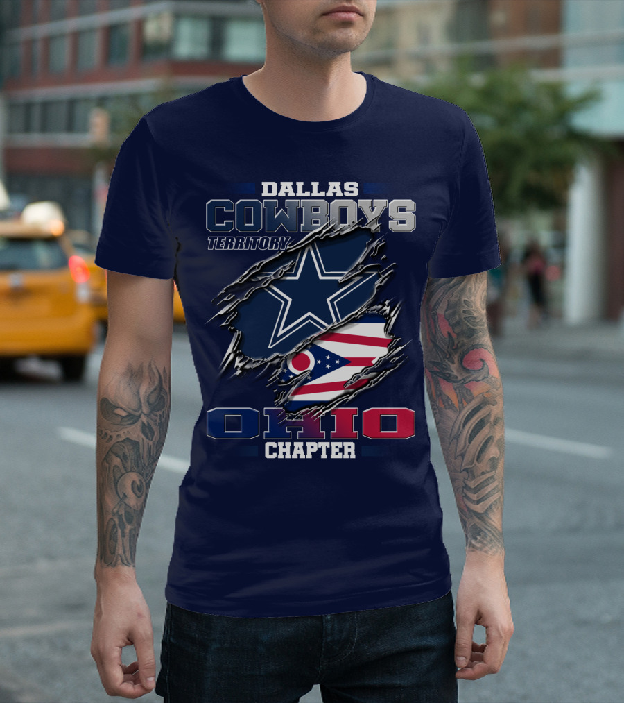 Dallas Cowboys Territory Ohio Chapter T-Shirt