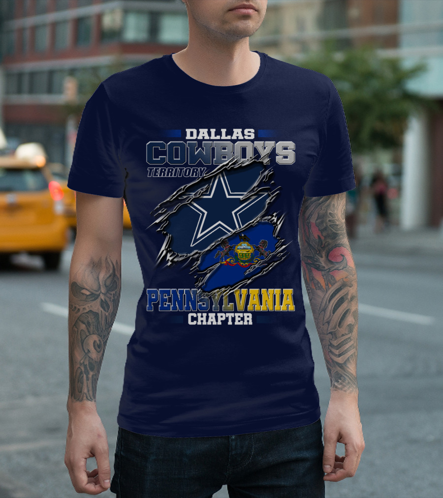 Dallas Cowboys Territory Pennsylvania Chapter T-Shirt
