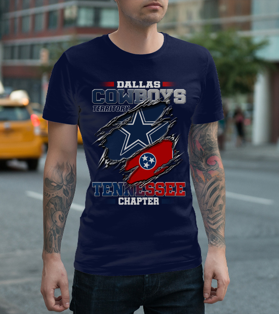 Dallas Cowboys Territory Tennessee Chapter T-Shirt