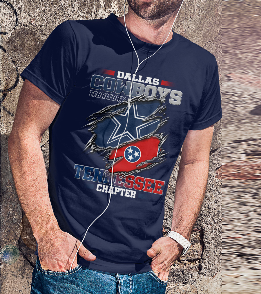 Dallas Cowboys Territory Tennessee Chapter T-Shirt