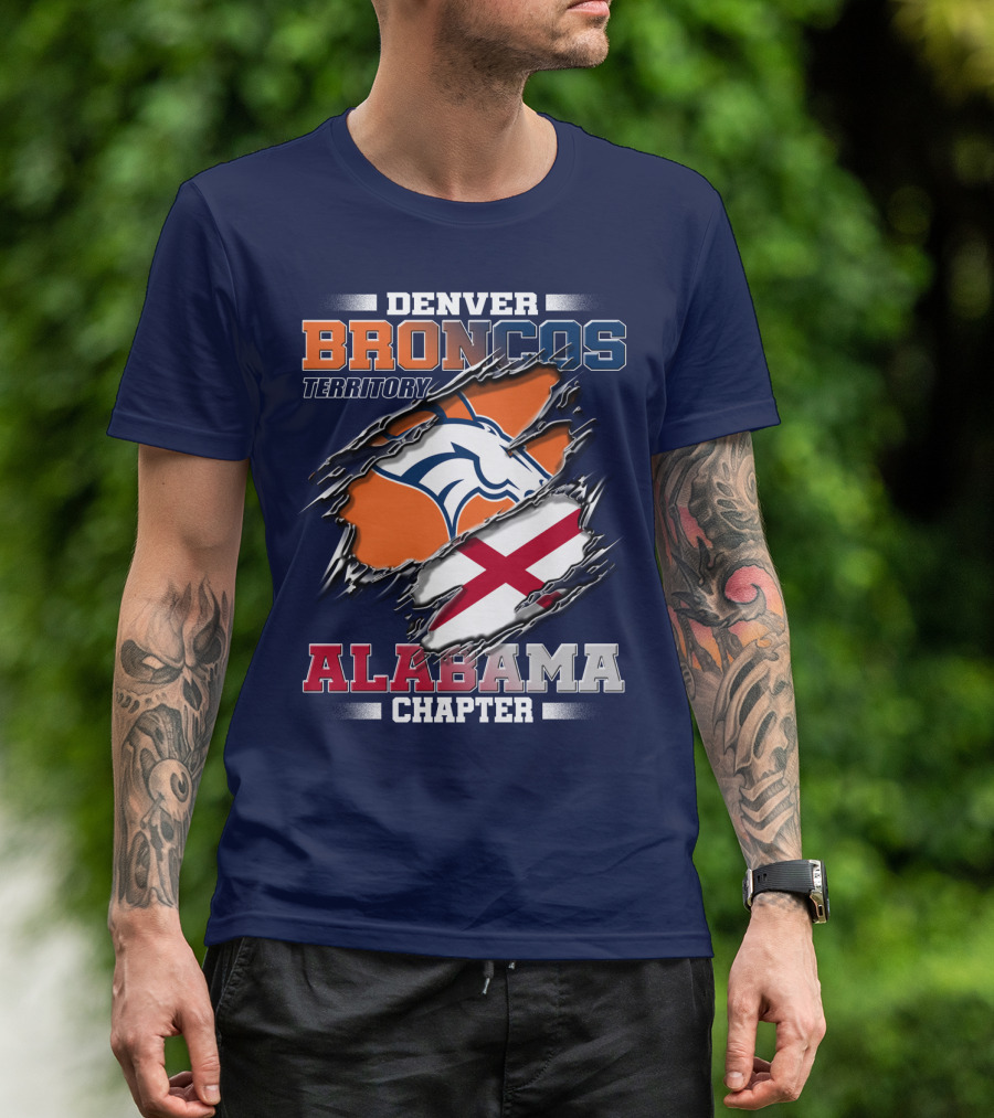 DENVER BRONCOS TERRITORY ALABAMA CHAPTER T-Shirt