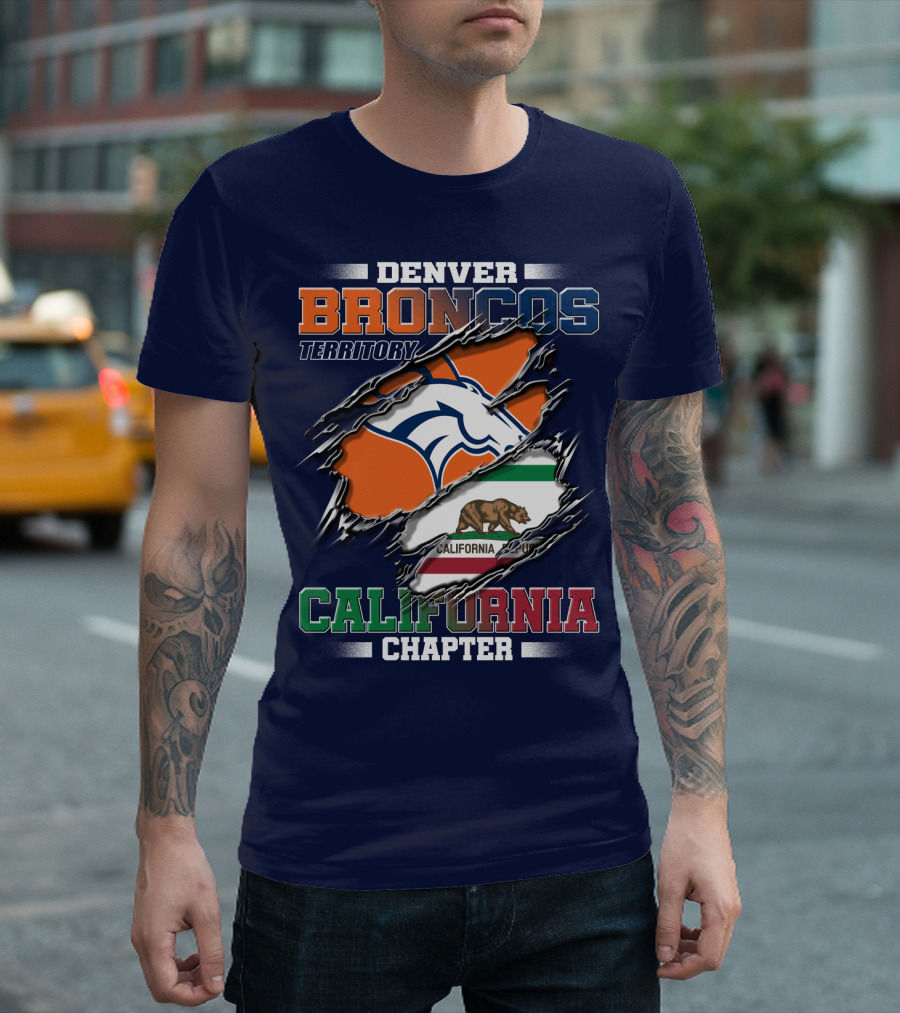Denver Broncos Territory California Chapter T-Shirt