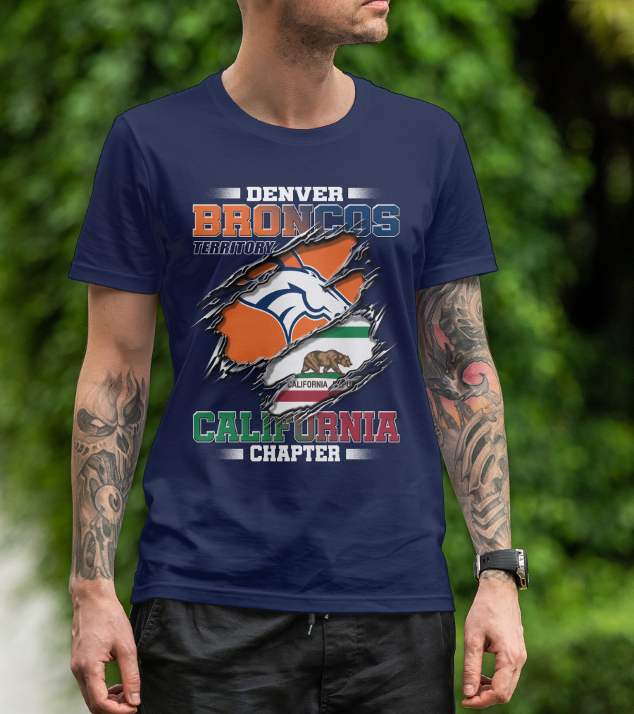 Denver Broncos Territory California Chapter T-Shirt