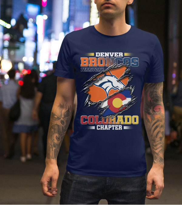 Denver Broncos Territory Colorado Chapter T-Shirt