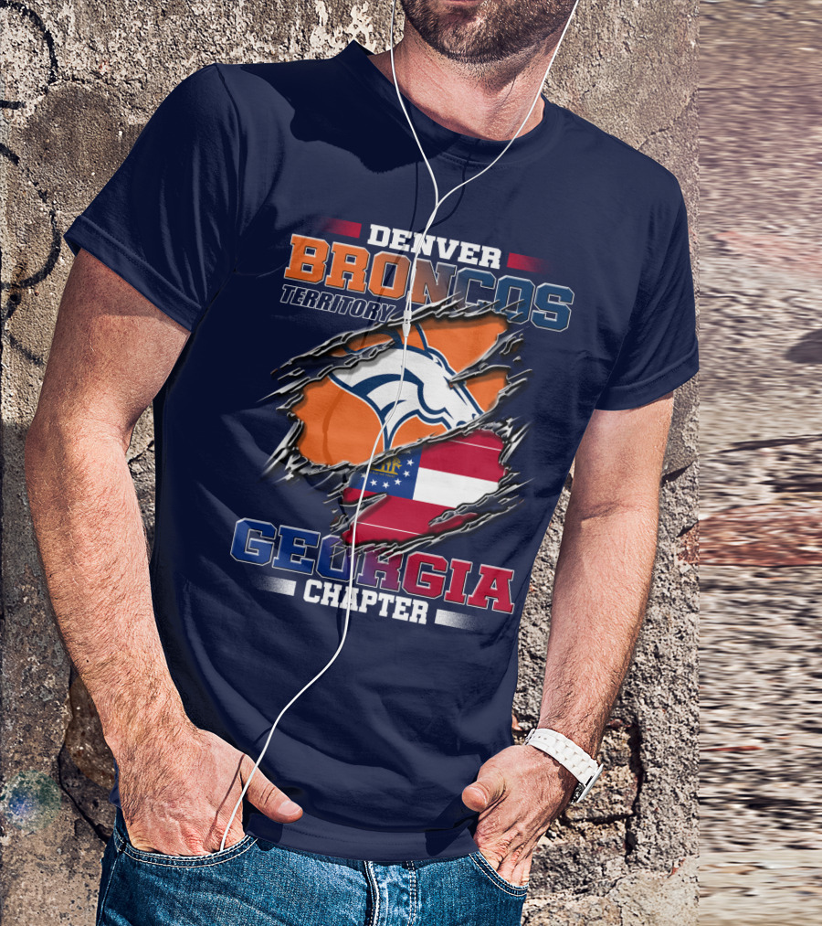 DENVER BRONCOS TERRITORY GEORGIA CHAPTER T-Shirt