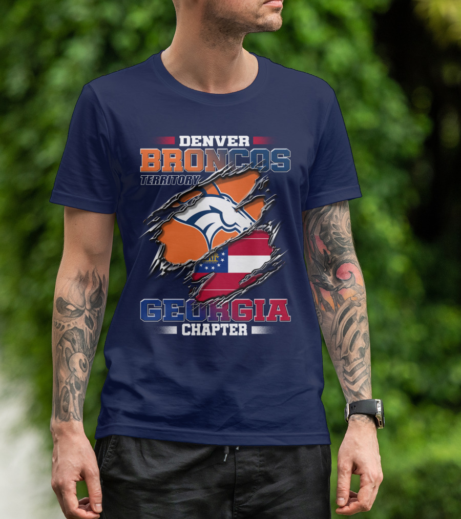 DENVER BRONCOS TERRITORY GEORGIA CHAPTER T-Shirt