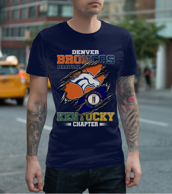 Denver Broncos Territory Kentucky Chapter T-Shirt