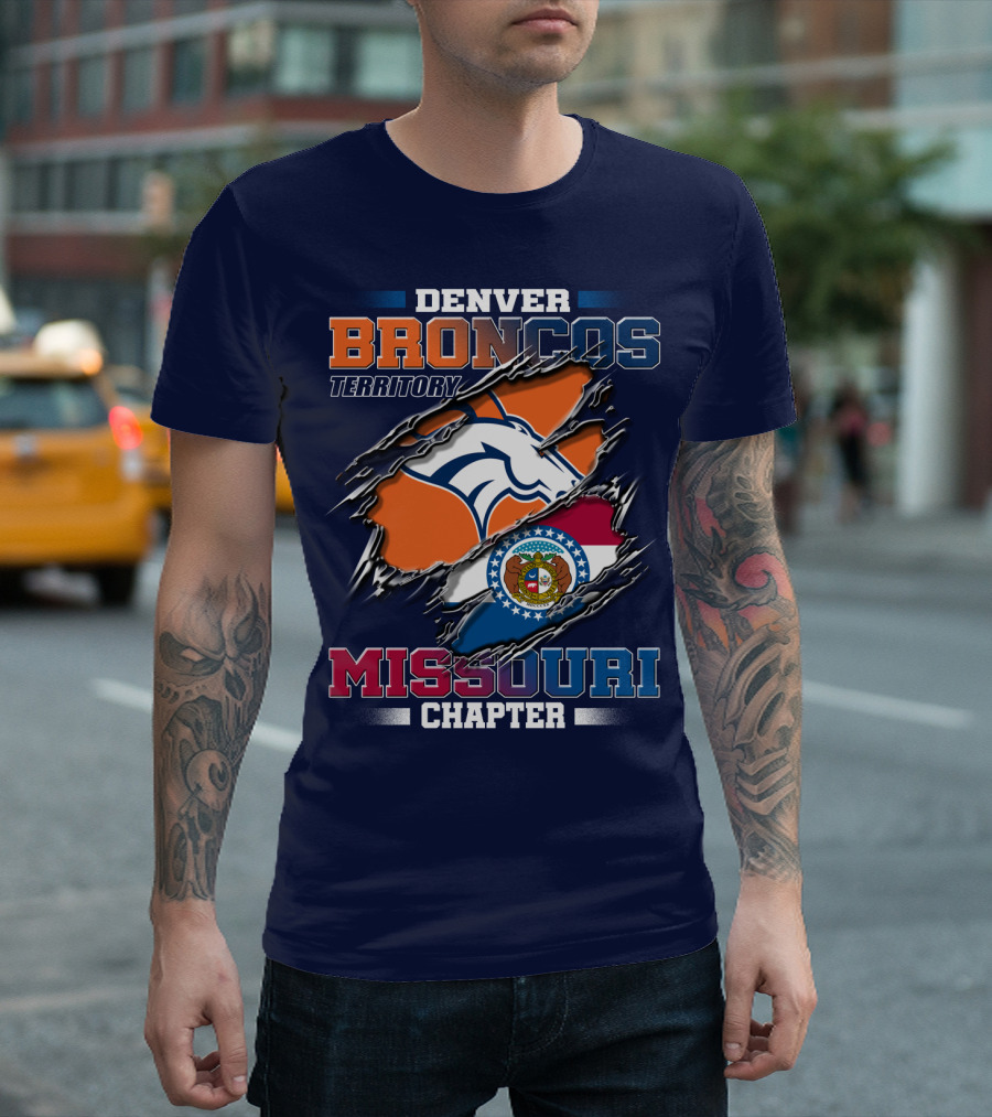 Denver Broncos Territory Missouri Chapter T-Shirt