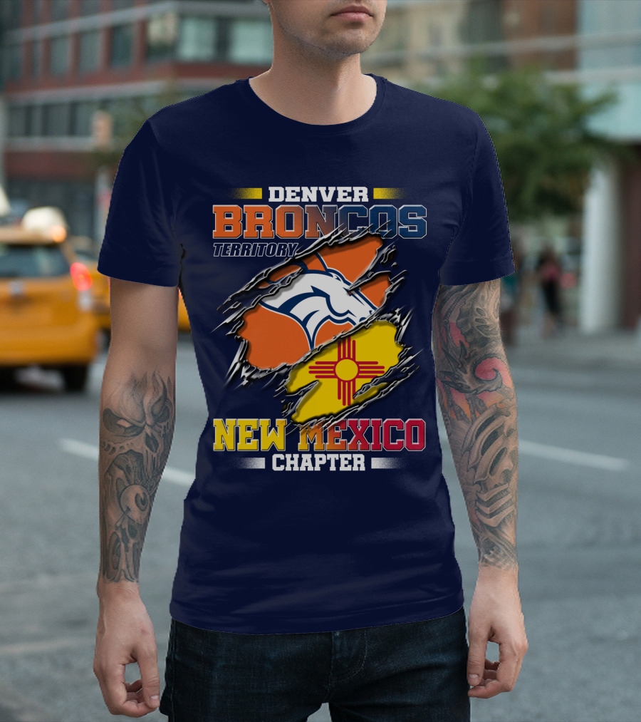 Denver Broncos Territory New Mexico Chapter T-Shirt