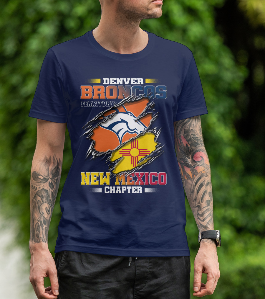Denver Broncos Territory New Mexico Chapter T-Shirt