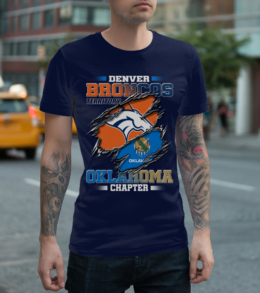 DENVER BRONCOS TERRITORY OKLAHOMA CHAPTER T-Shirt