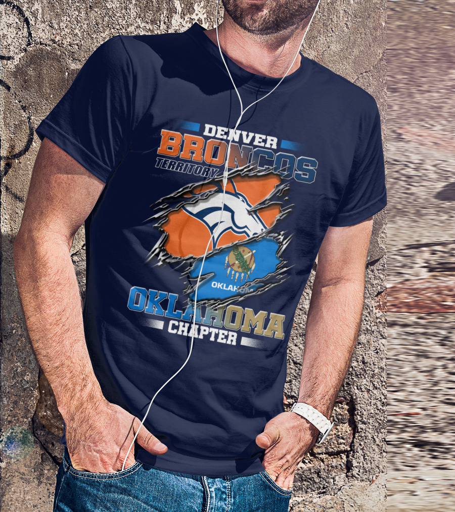 DENVER BRONCOS TERRITORY OKLAHOMA CHAPTER T-Shirt