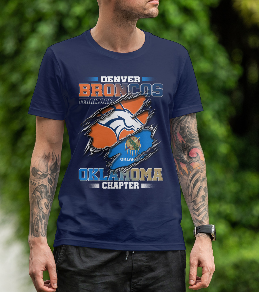 DENVER BRONCOS TERRITORY OKLAHOMA CHAPTER T-Shirt