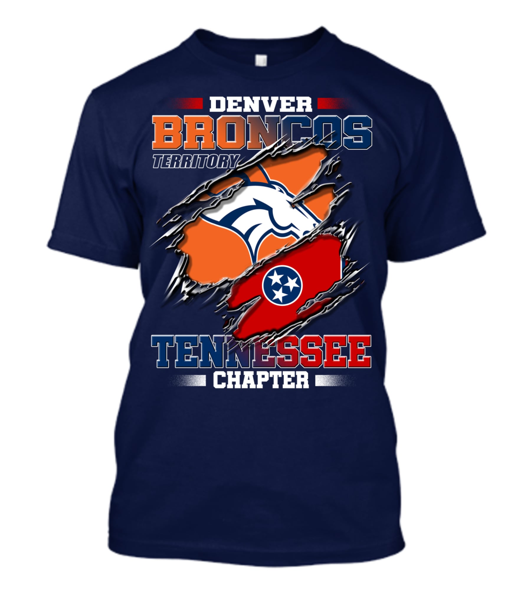 Denver Broncos Territory Tennessee Chapter T-Shirt