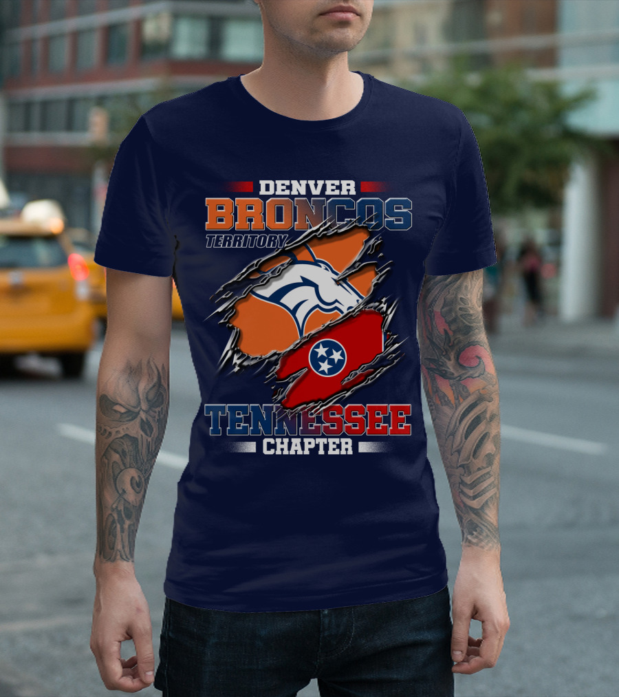 Denver Broncos Territory Tennessee Chapter T-Shirt