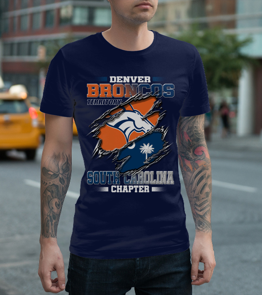 Denver Broncos Territory South Carolina Chapter T-Shirt