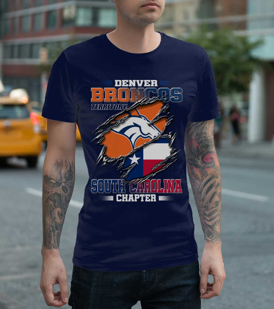 Denver Broncos Territory South Carolina Chapter T-Shirt