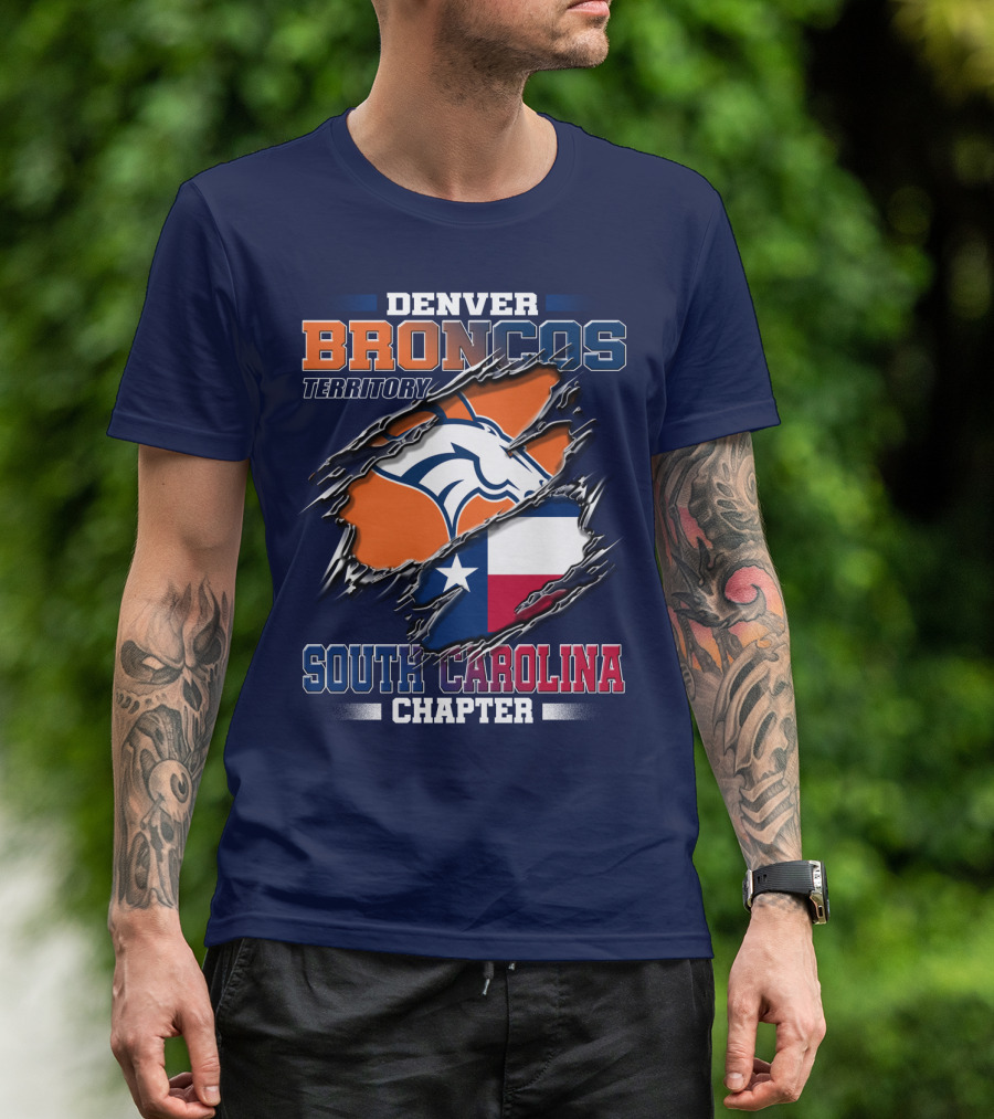 Denver Broncos Territory South Carolina Chapter T-Shirt