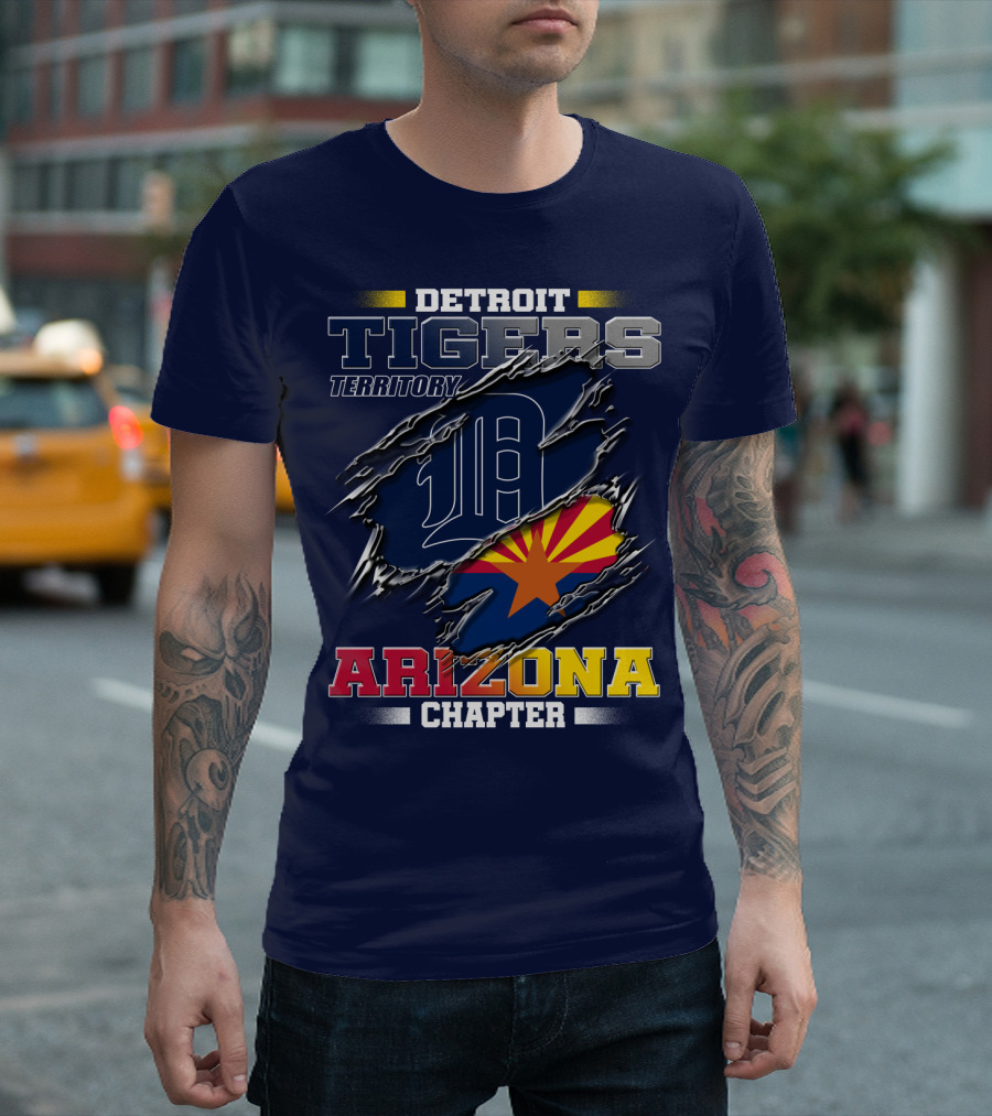 Detroit Tigers Territory Arizona Chapter T-Shirt