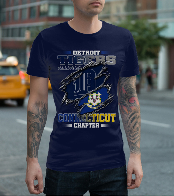 Detroit Tigers Territory Connecticut Chapter T-Shirt