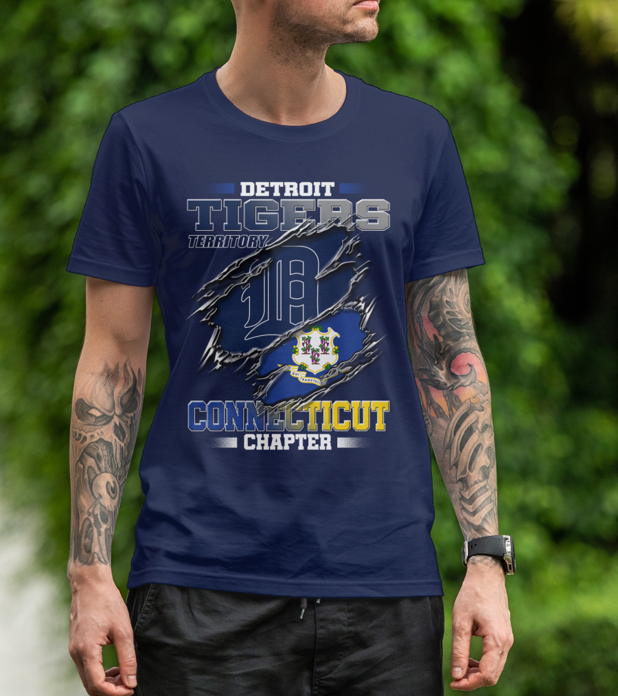 Detroit Tigers Territory Connecticut Chapter T-Shirt