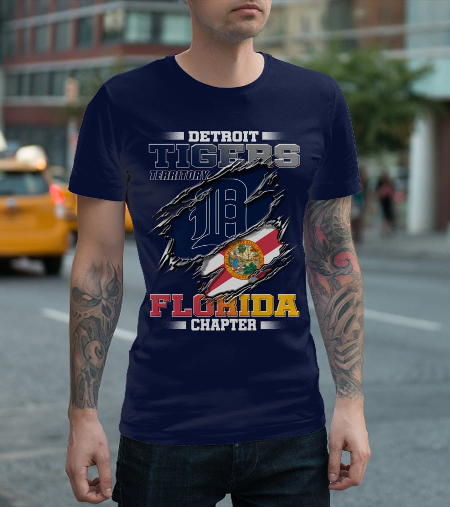 Detroit Tigers Territory Florida Chapter T-Shirt