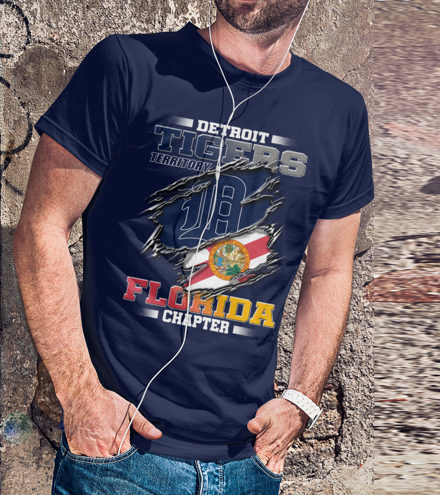 Detroit Tigers Territory Florida Chapter T-Shirt