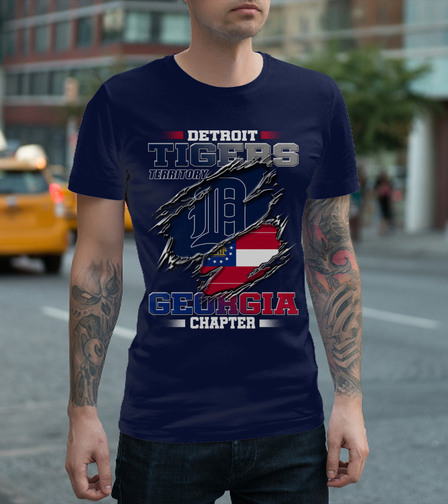 Detroit Tigers Territory Georgia Chapter T-Shirt
