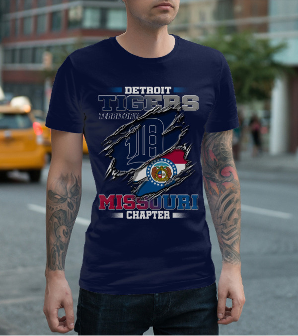 DETROIT TIGERS TERRITORY MISSOURI CHAPTER T-Shirt