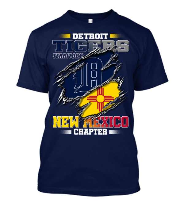 Detroit Tigers Territory New Mexico Chapter T-Shirt