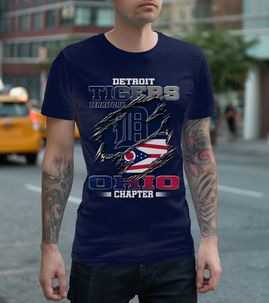 Detroit Tigers Territory Ohio Chapter T-Shirt