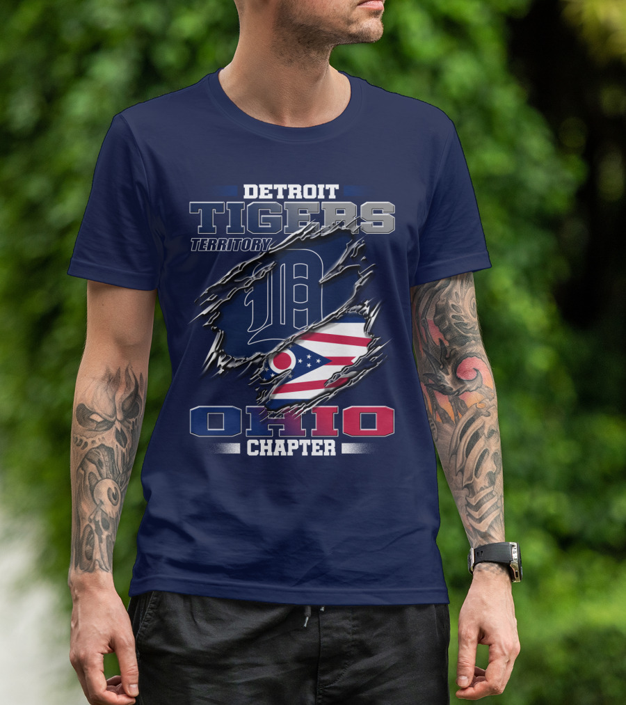 Detroit Tigers Territory Ohio Chapter T-Shirt