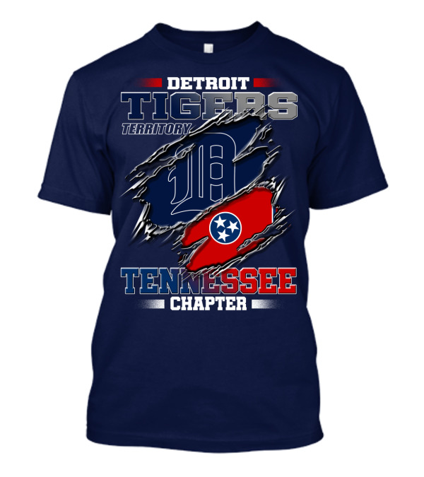 Detroit Tigers Territory Tennessee Chapter T-Shirt