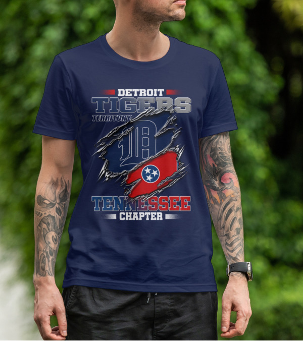 Detroit Tigers Territory Tennessee Chapter T-Shirt