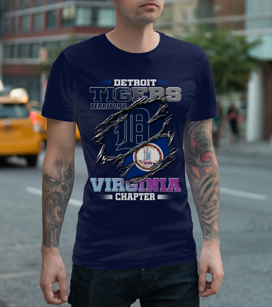 DETROIT TIGERS TERRITORY VIRGINIA CHAPTER T-Shirt