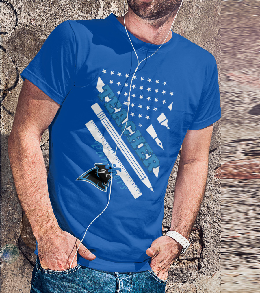 Teacher Carolina Panthers T-Shirt
