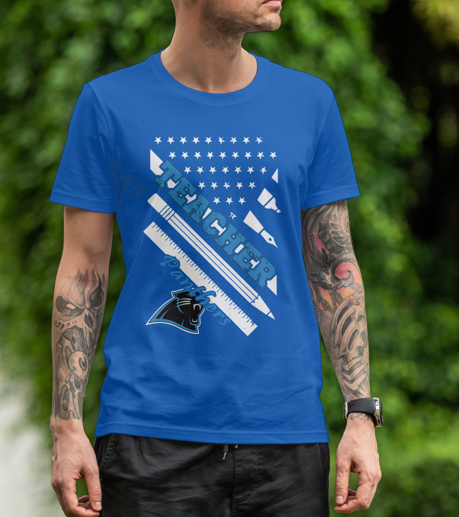 Teacher Carolina Panthers T-Shirt