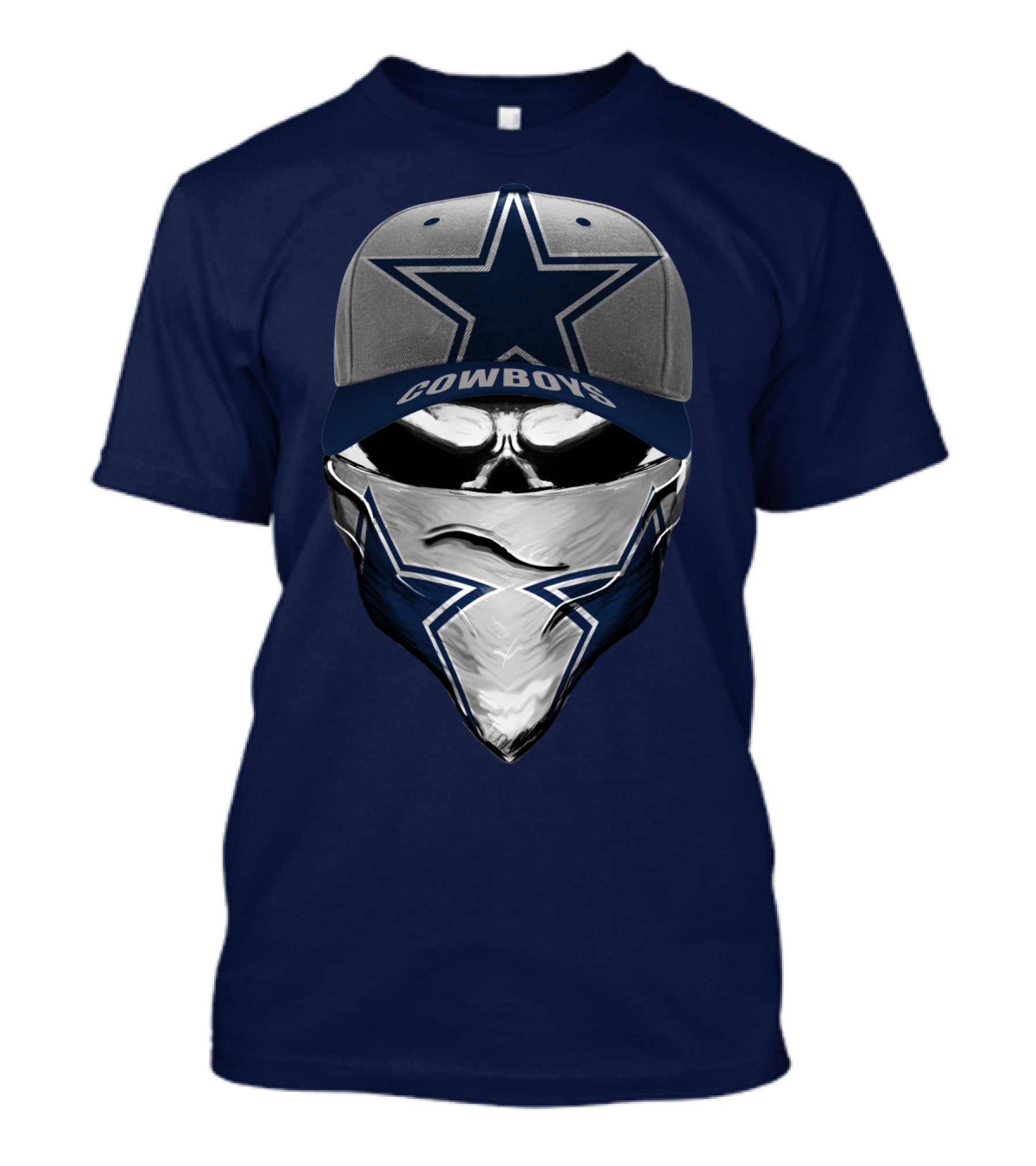 Dallas Cowboys Cowboys Star Hat And Bandana T-Shirt