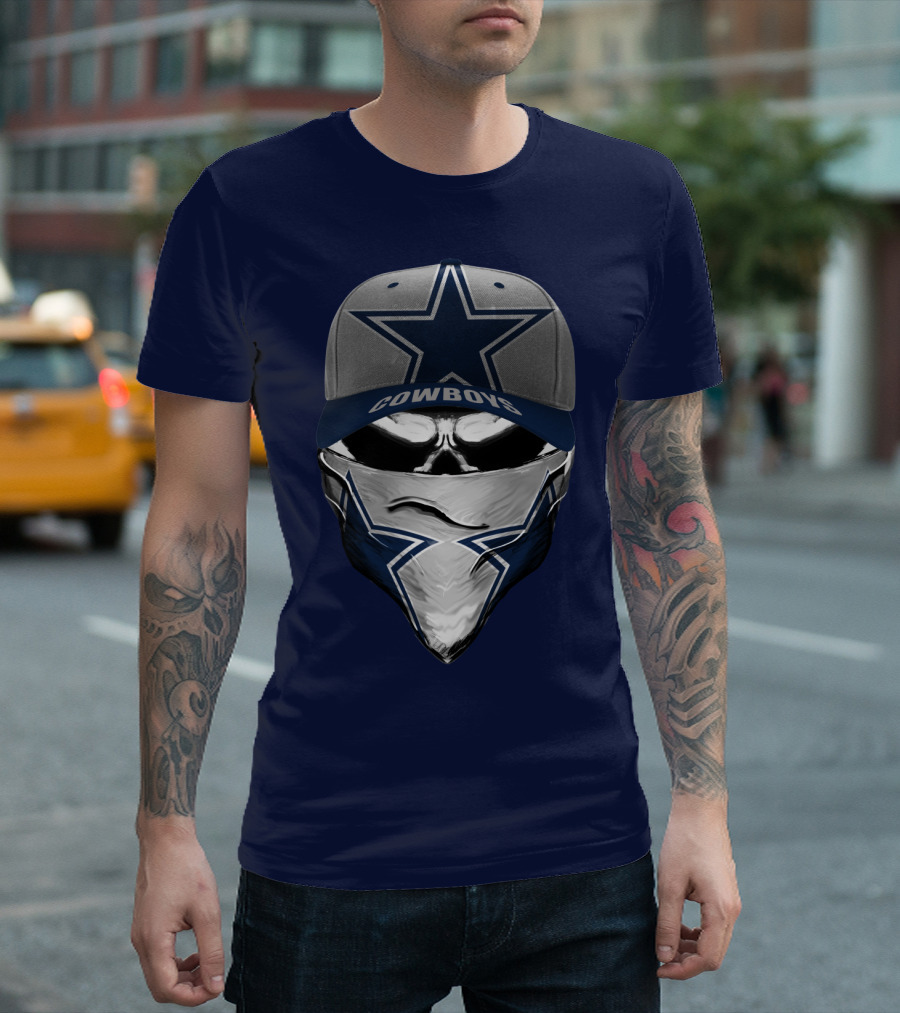 Dallas Cowboys Cowboys Star Hat And Bandana T-Shirt