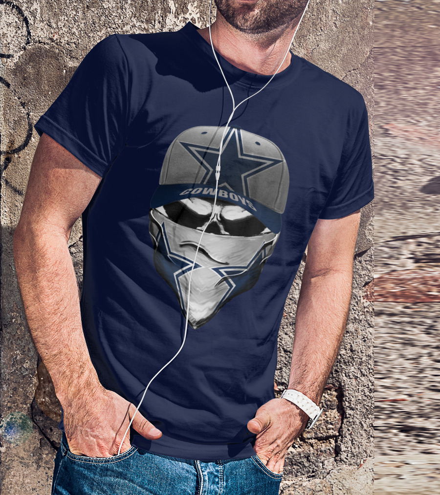 Dallas Cowboys Cowboys Star Hat And Bandana T-Shirt