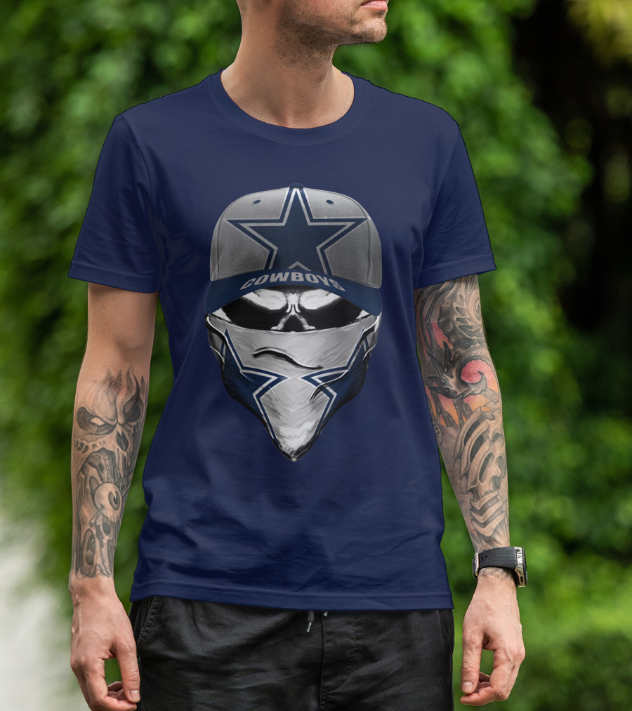 Dallas Cowboys Cowboys Star Hat And Bandana T-Shirt