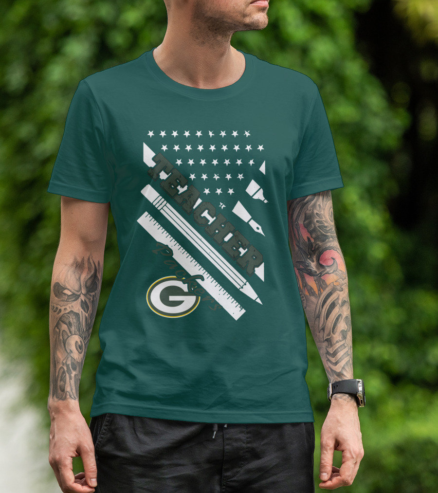 Teacher Green Bay Packers T-Shirt