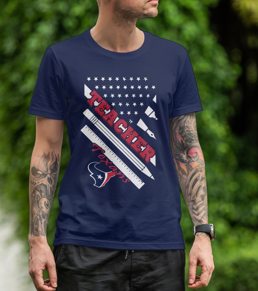 Teacher Texans Houston Texans T-Shirt