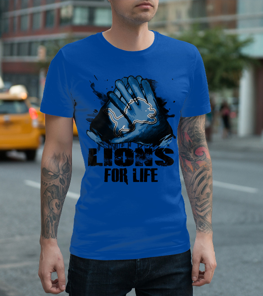 Detroit Lions For Life T-Shirt