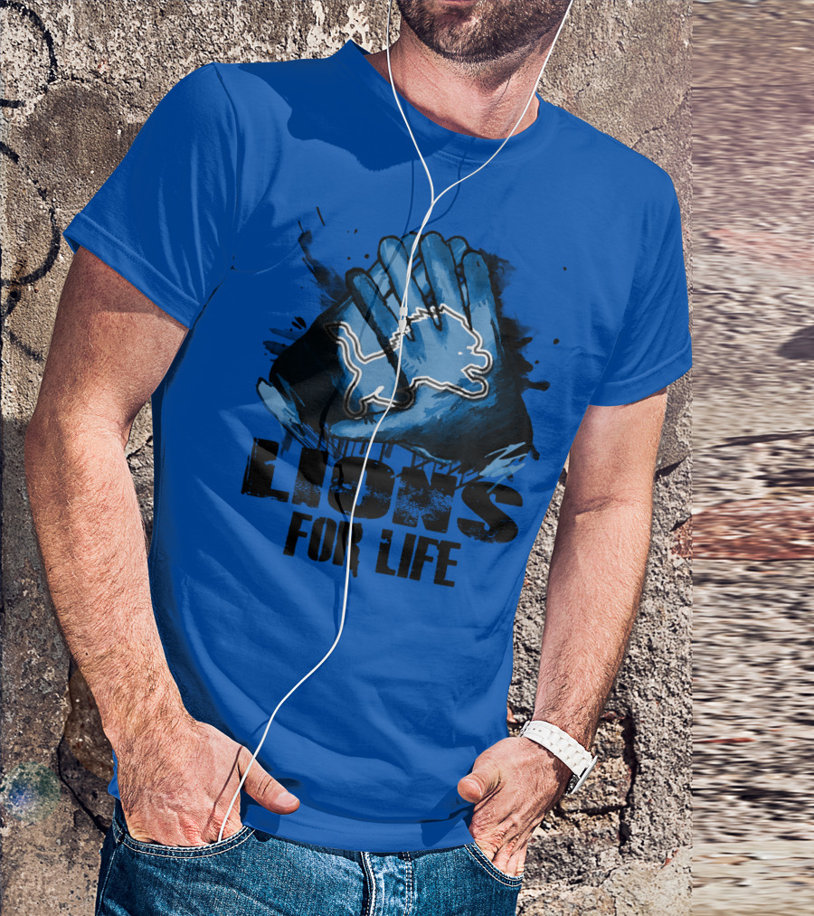 Detroit Lions For Life T-Shirt