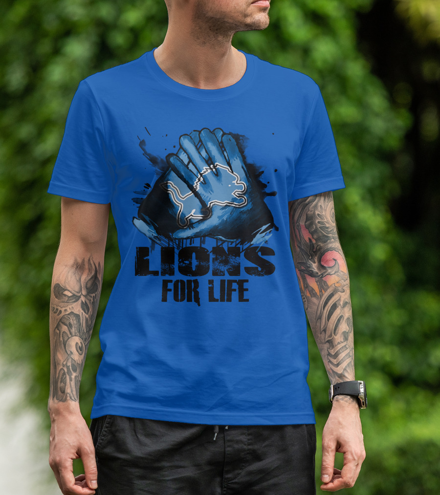 Detroit Lions For Life T-Shirt
