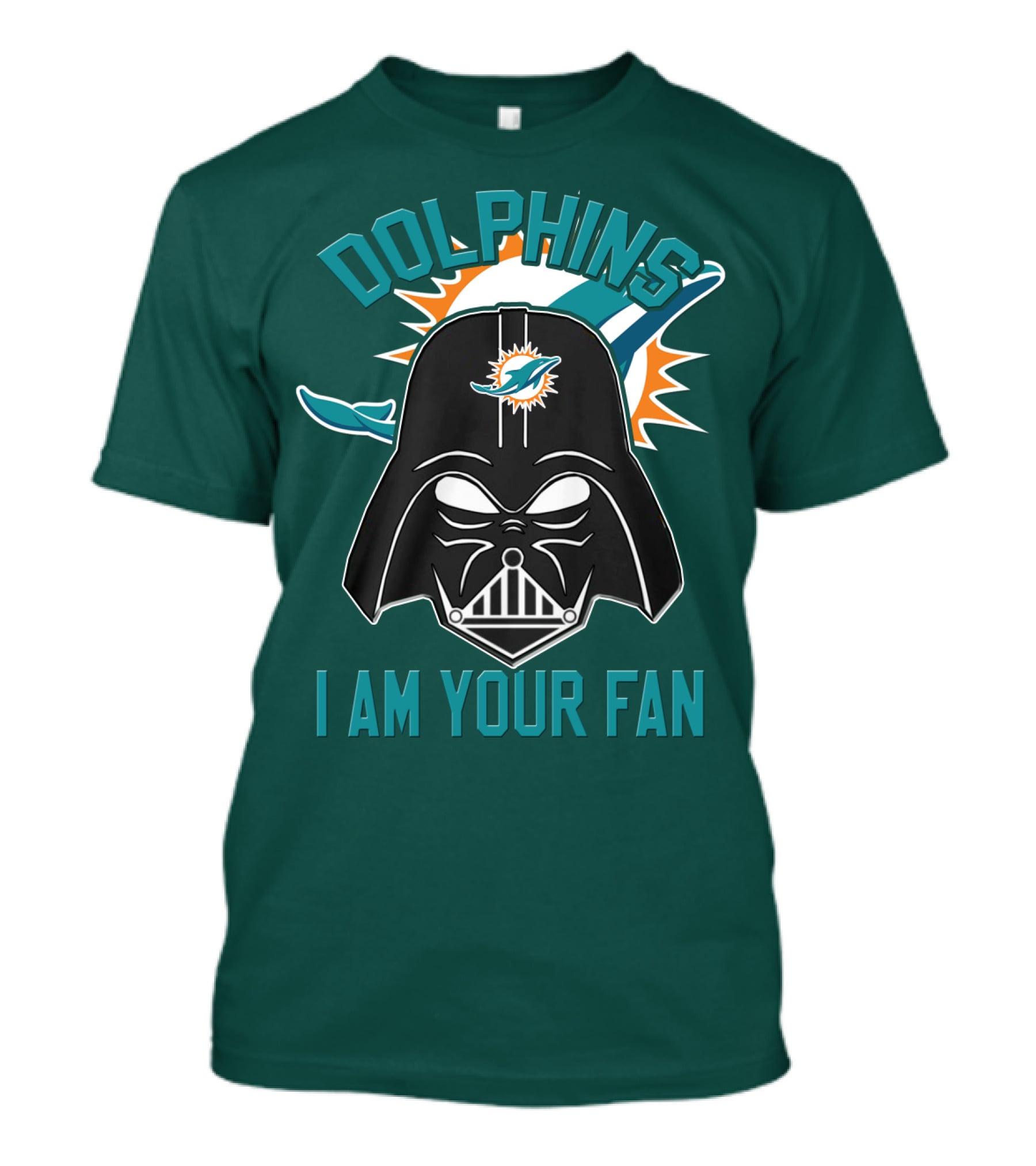 Dolphins I Am Your Fan Miami Dolphins T-Shirt