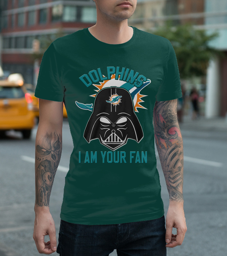 Dolphins I Am Your Fan Miami Dolphins T-Shirt