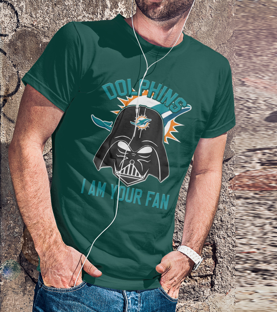 Dolphins I Am Your Fan Miami Dolphins T-Shirt