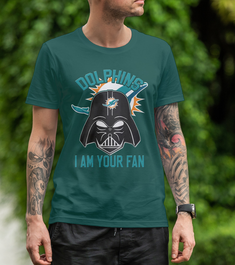 Dolphins I Am Your Fan Miami Dolphins T-Shirt